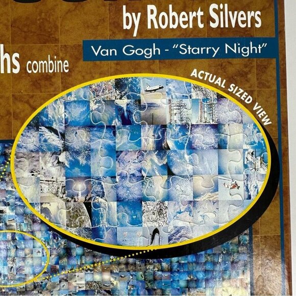 Buffalo‎ Games Photomosaic Van Gogh and William Neill Havasu Falls Puzzle Lot - Picture 8 of 15